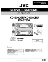 JVC KDS-7250-Service-Manual